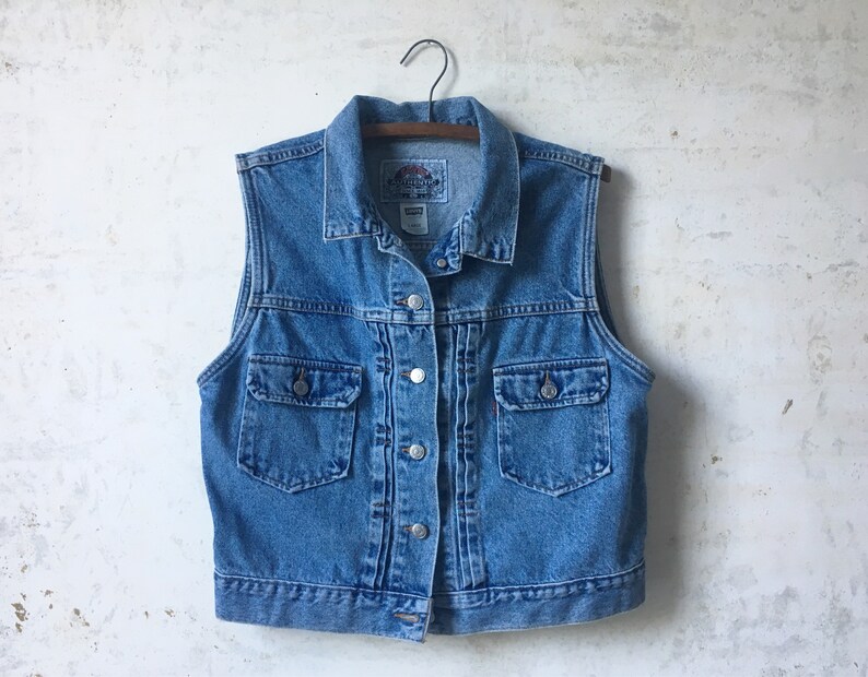 cinch back denim jacket