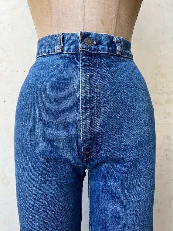 Vintage 70’s Levi’s The Cowboy’s Choice Navy Tab … - image 3