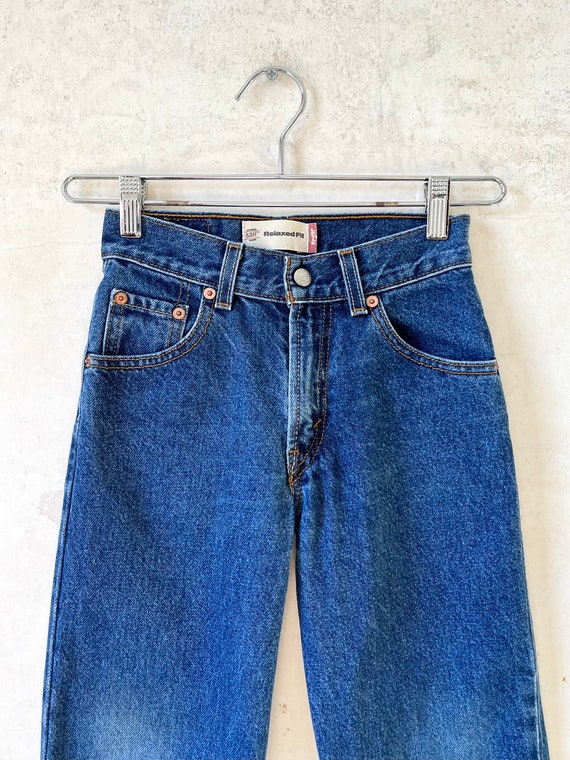 Vintage 80’s 90’s Levi’s Kids 550 Red Tab Jeans 2… - image 3