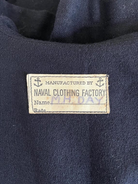 Vintage WW2 USN Naval Clothing Factory Navy Sailor Cracker Jack