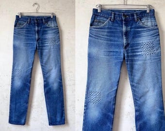 Vintage Levis 501 Jeans 33 X 30 USA Made 80s Dark Wash Vintage Levis 501 Jeans 33 X 30 USA Made 80s Dark Wash