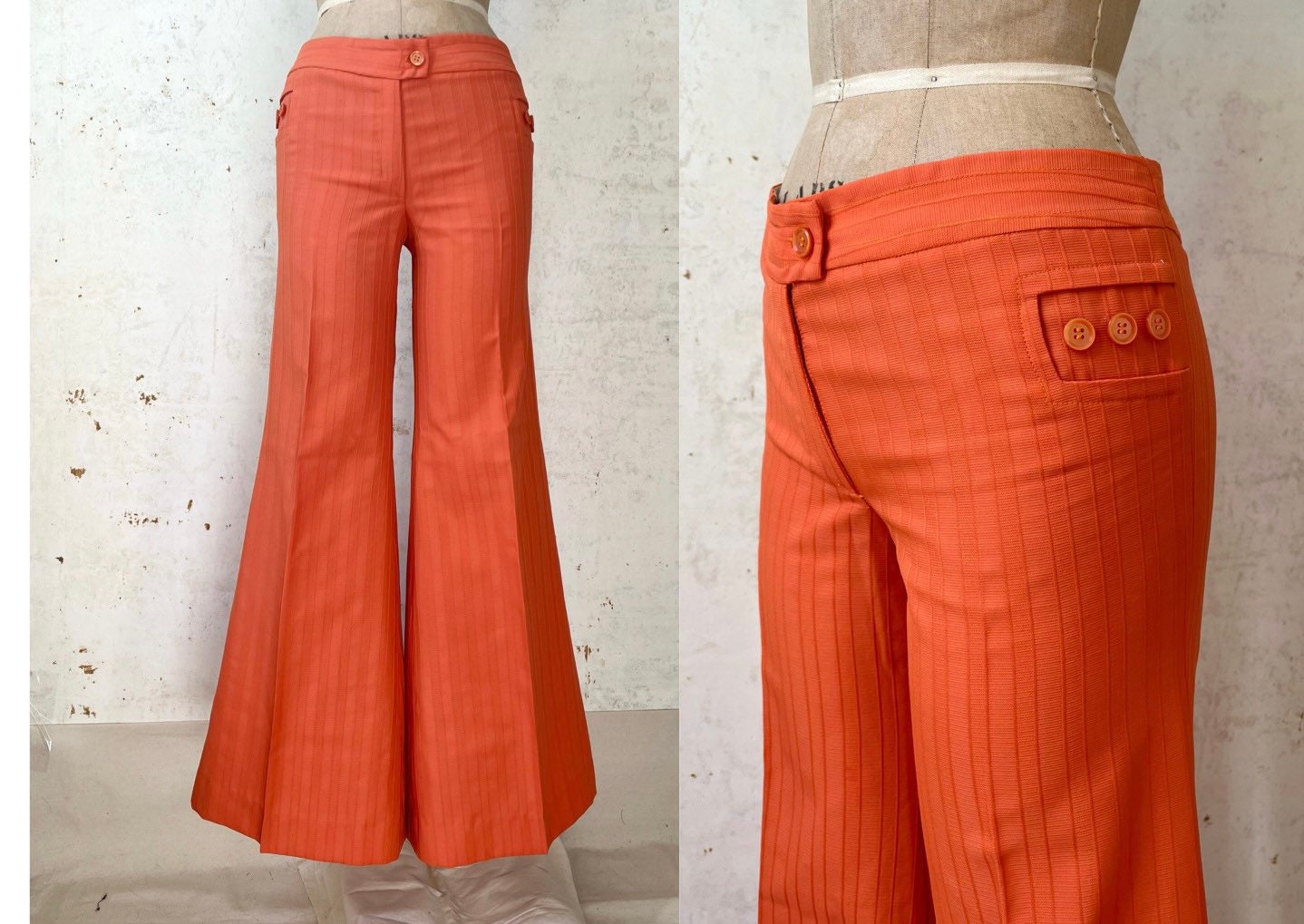 70s Flare Pants - Etsy