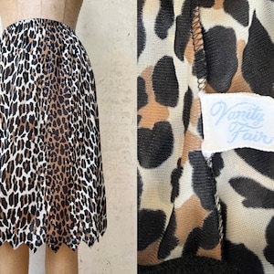 Cheetah skirt 70s hotsell
