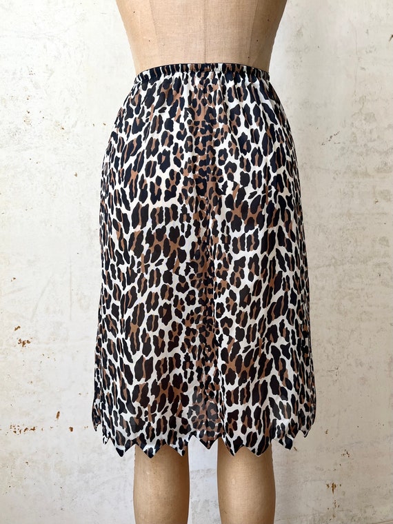 Vintage 60’s 70’s Vanity Fair Leopard Cheetah Pri… - image 5