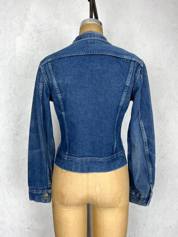 Vintage 70’s 80’s Lee Riders Denim Trucker Jacket… - image 4