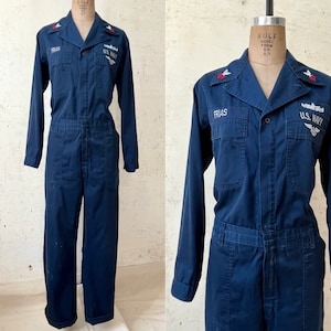 レア WESTOVERALLS NAVAL DENIM SUIT US NAVY レア WESTOVERALLS NAVAL DENIM SUIT US NAVY