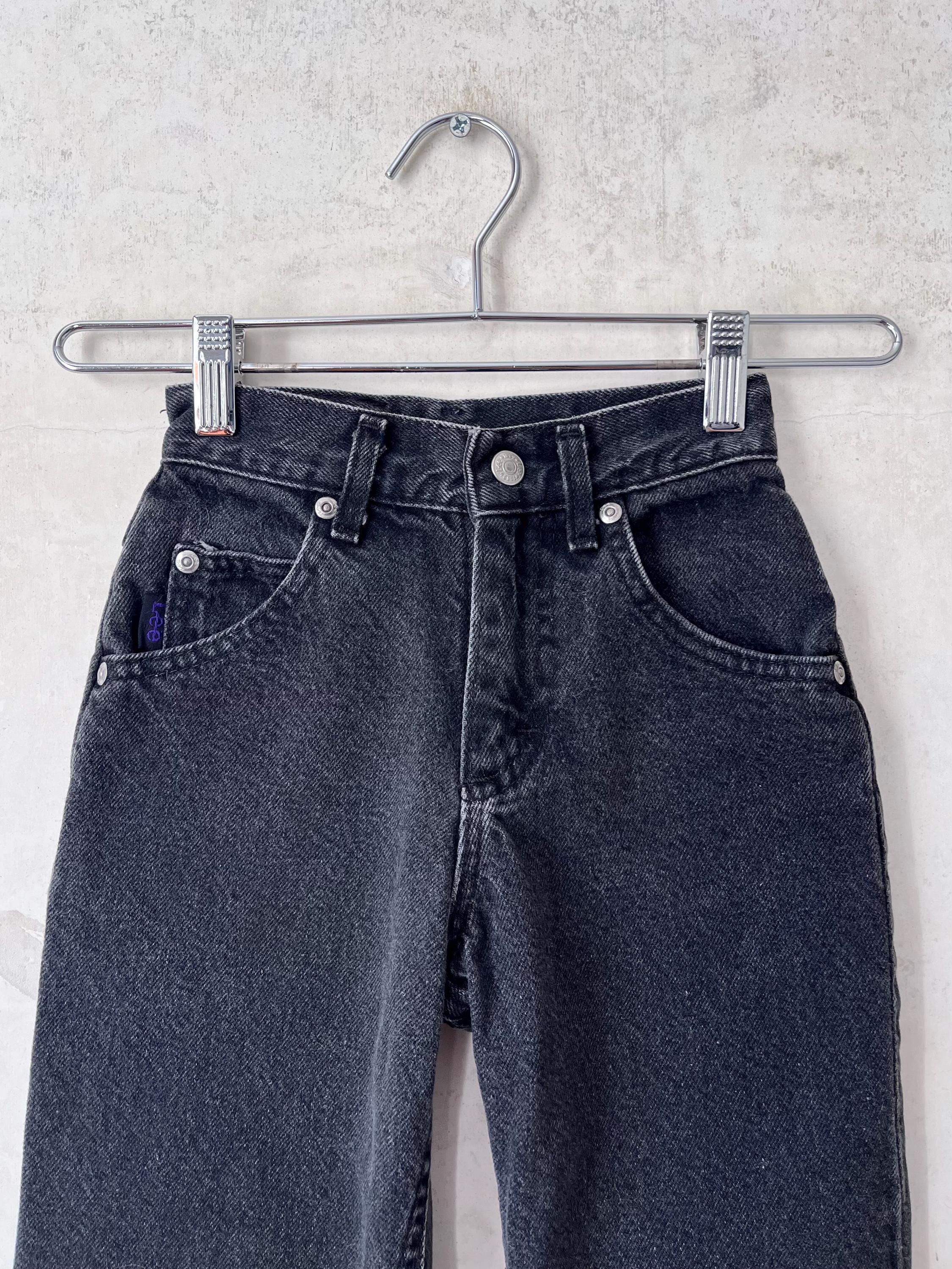 80s Lee 220-5019 BLACKDENIM VINTAGE USA製 Lee 220 BLACK DENIM JACKET（LARGE/GOOD CONDITION） - 古着屋