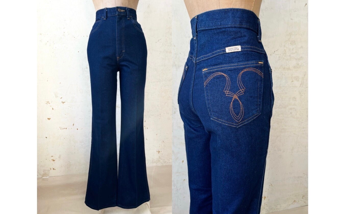 70s Boho Flare Jeans 
