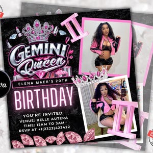 Editable Birthday Flyer, Happy Birthday Flyer, Invite flyer, Birthday event flyer, CEO birthday flyer, Canva template.