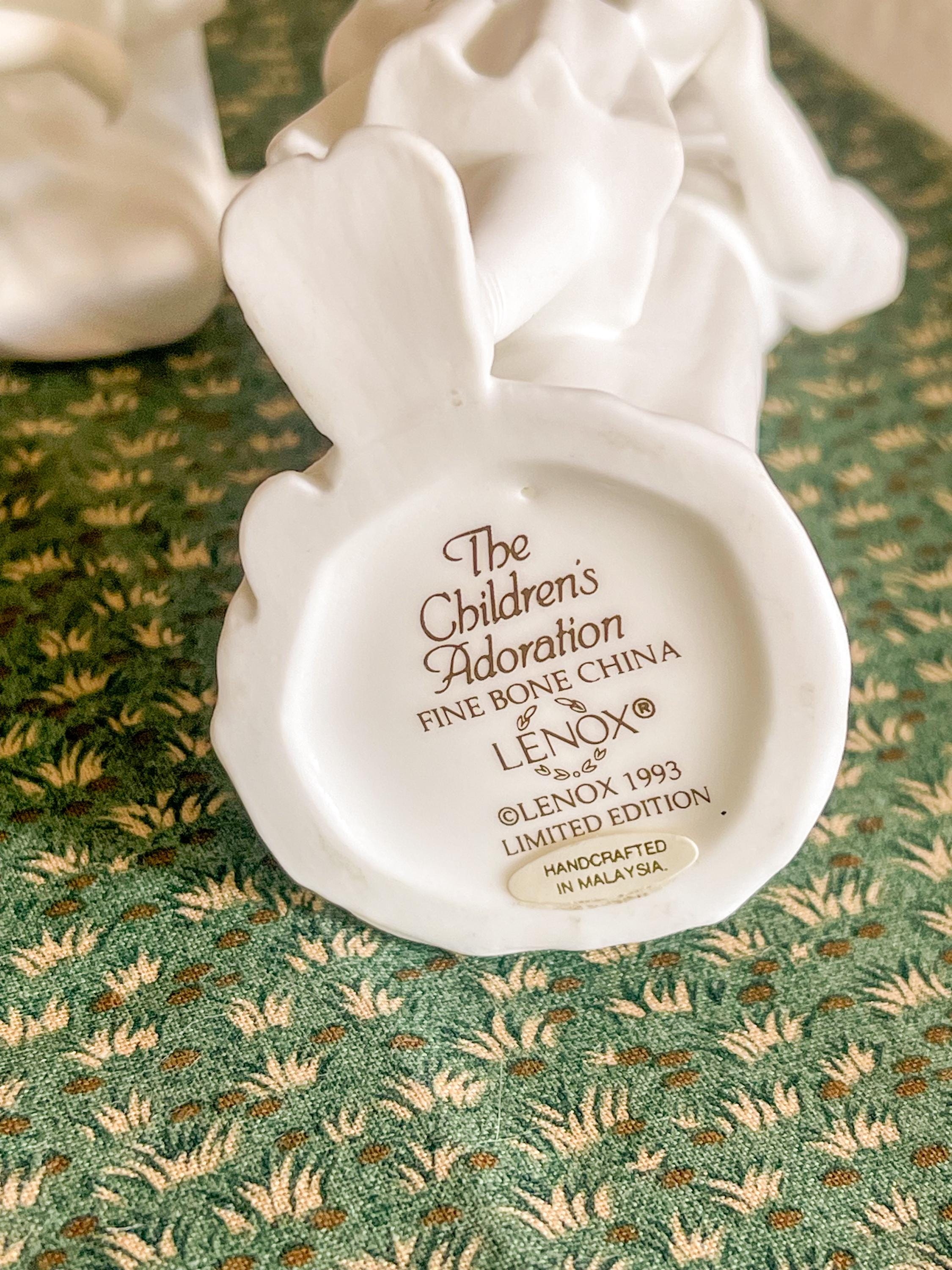 Vintage Lenox 1993 Limited Edition the Children's Adoration Fine