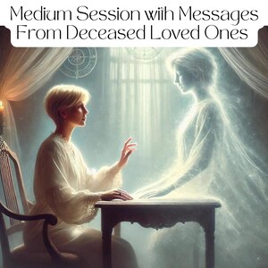 Medium Reading: Connect with & Receive Comforting Messages from Deceased Loved Ones