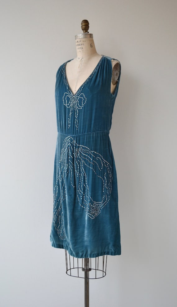 Bonjour Adieu dress | vintage 1920s dress | silk … - image 2