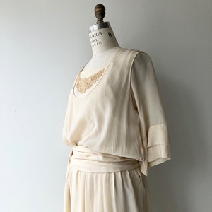 Elaria silk dress 1920s wedding dress antique 20s wedding image 7