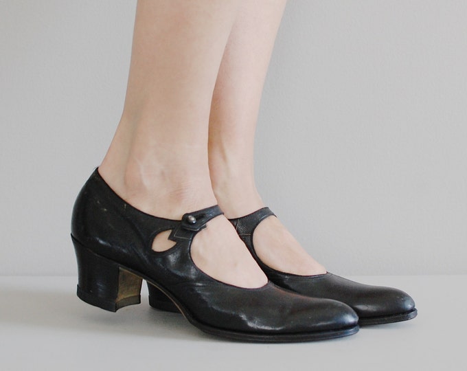 1920s Shoes / 20s Mary Jane Shoes / Walk Over Janes Etsy
