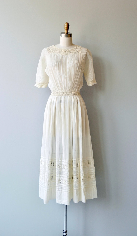Mirfield Villa dress | 1910s cotton dress | antiq… - image 6