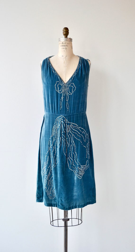Bonjour Adieu dress | vintage 1920s dress | silk … - image 4