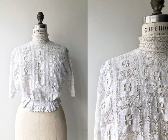 Datchet Road lace blouse | Edwardian blouse | anti