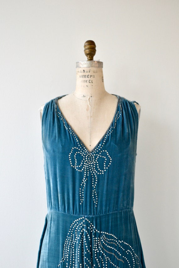 Bonjour Adieu dress | vintage 1920s dress | silk … - image 5