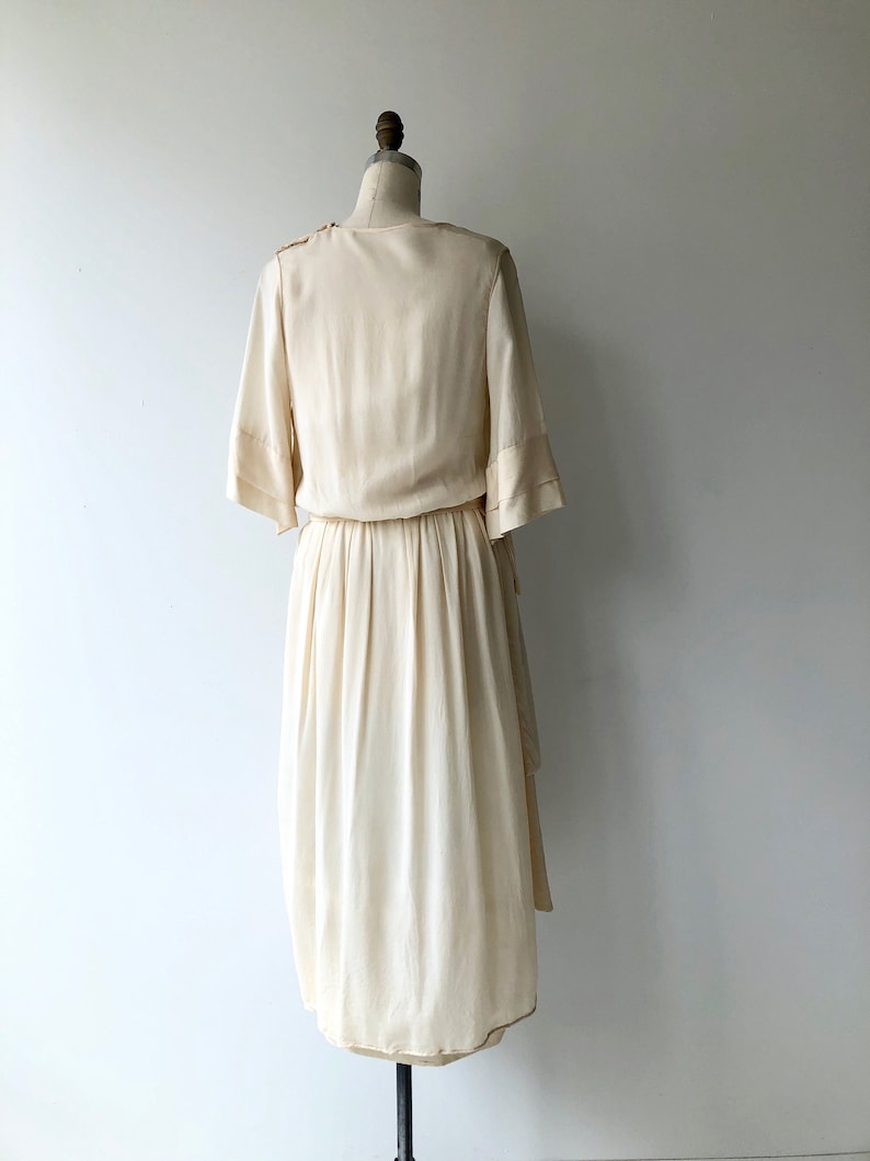 Elaria Silk Dress 1920s Wedding Dress Antique 20s Wedding - Etsy