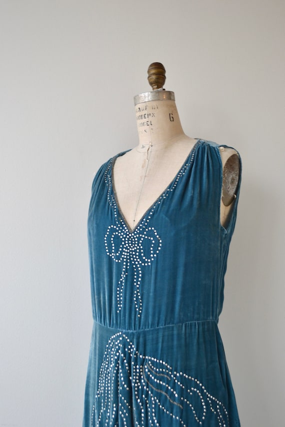 Bonjour Adieu dress | vintage 1920s dress | silk … - image 3