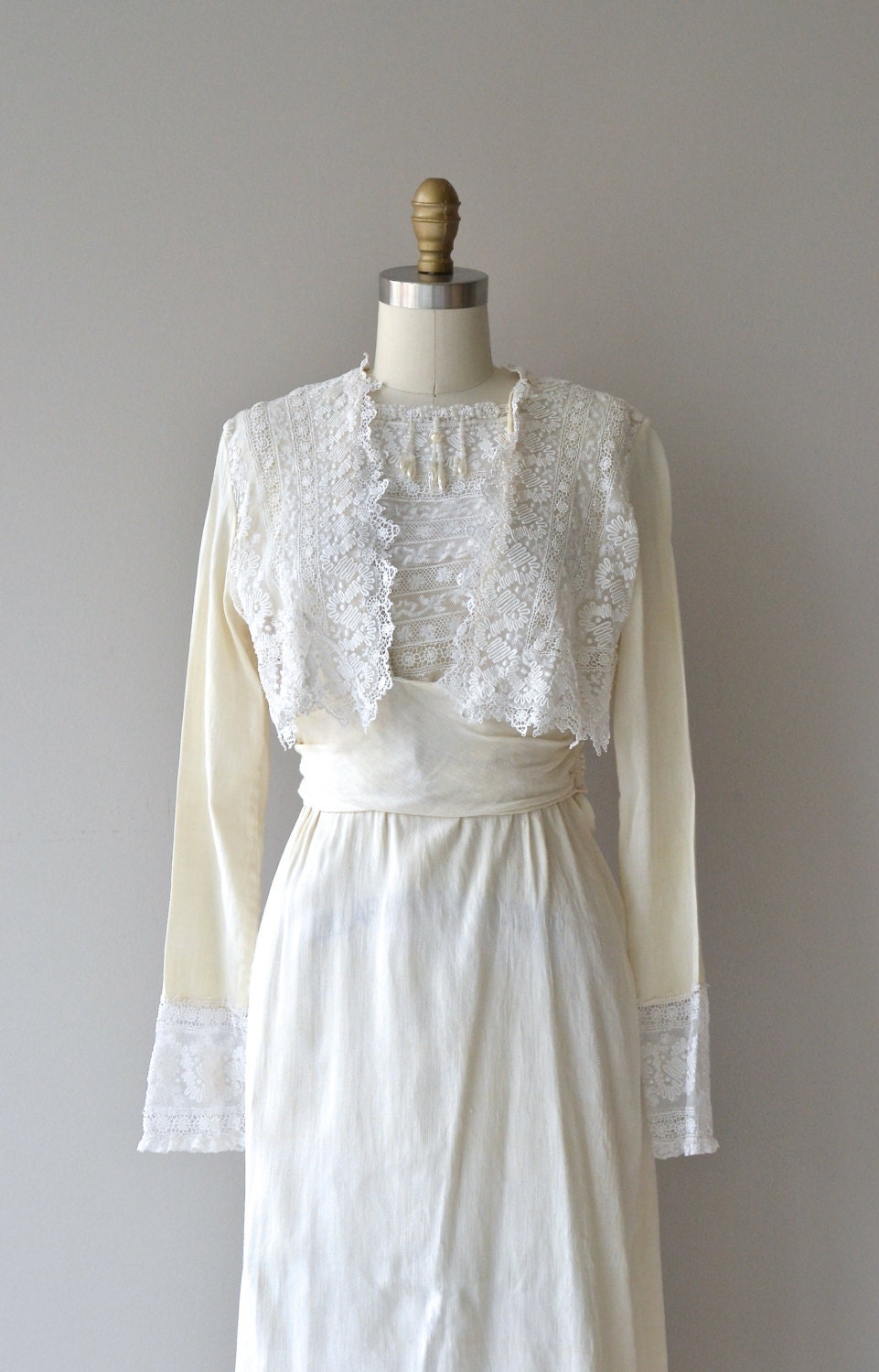 Rivington House Dress 1910s Lace Wedding Dress Edwardian - Etsy