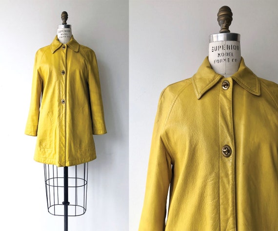 Bonnie Cashin coat | Cashin leather coat | 1960s B