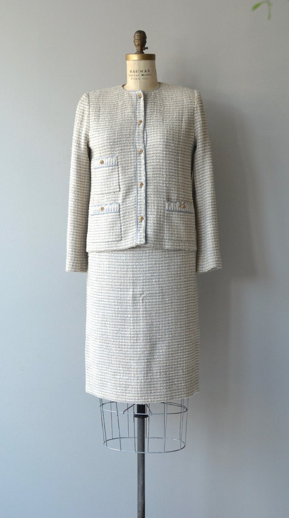 chanel suit dress