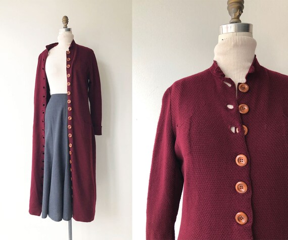Swindon wool cardigan coat | 1930s sweater | 30s