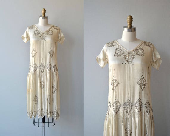 Starla beaded dress | vintage 1920s dress | beade… - image 1