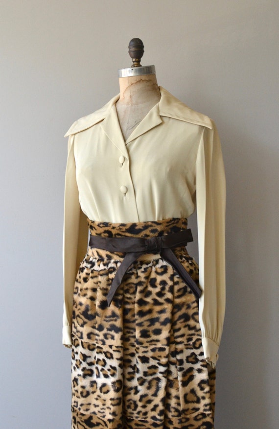 Donald Brooks maxi dress | vintage 1960s leopard … - image 5