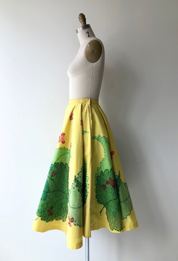 Broadleaf 1950s circle skirt | vintage 50s skirt … - image 5