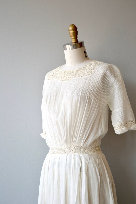 Mirfield Villa dress | 1910s cotton dress | antiq… - image 10