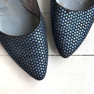 1950s polka dot shoes vintage 50s shoes image 5