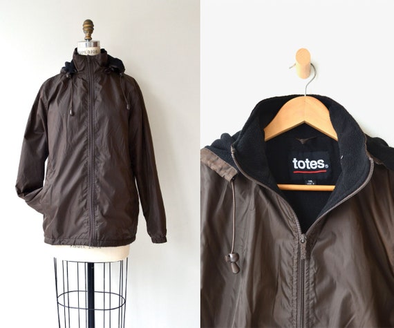 Totes parka | fleece lined coat | vintage 1980s ca