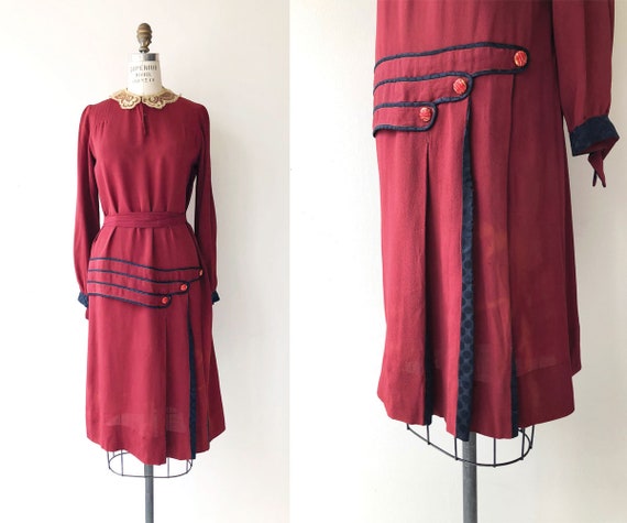 Radioland dress | 1920s dress | silk 20s dress