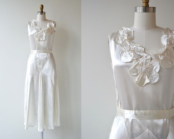 Light Fantastic Dress Vintage 1930s Wedding Dress Art Deco Etsy
