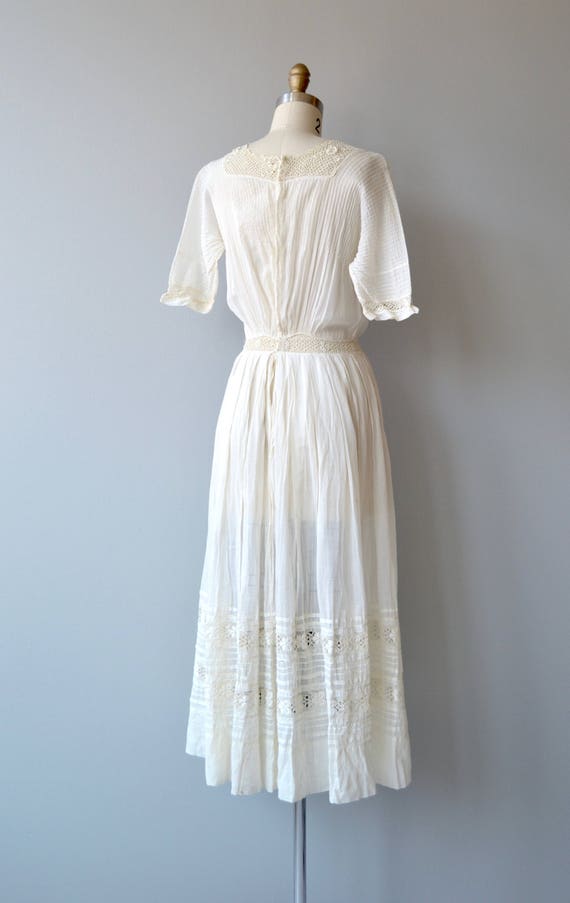 Mirfield Villa dress | 1910s cotton dress | antiq… - image 7
