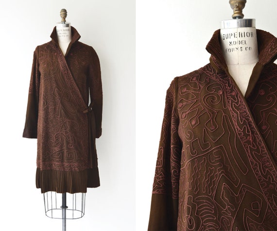 Tillson House wool coat | 1920s wool coat dress |