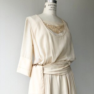 Elaria silk dress 1920s wedding dress antique 20s wedding image 5