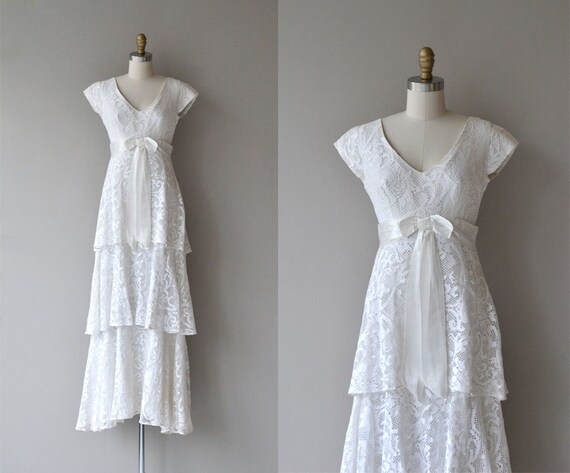 Fouetté wedding dress | vintage 70s wedding dress