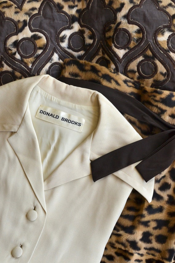 Donald Brooks maxi dress | vintage 1960s leopard … - image 2