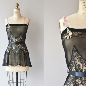 Trop Belle nightie | vintage 1920s lingerie | 20s lace nightie