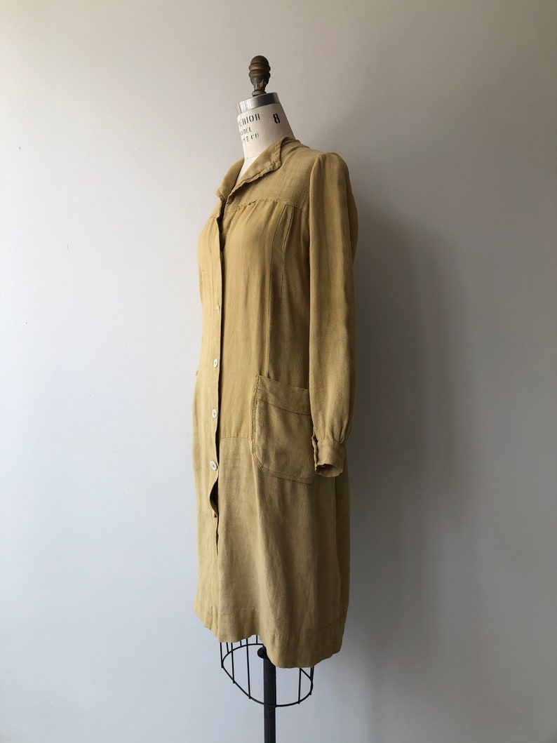 Dijon Linen chore jacket 1920s workwear 20s chore coat | Etsy