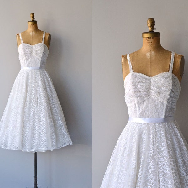 Perfect Harmony dress • 1950s wedding dress • vintage 50s lace wedding dress