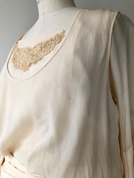 Elaria silk dress | 1920s wedding dress | antique… - image 9