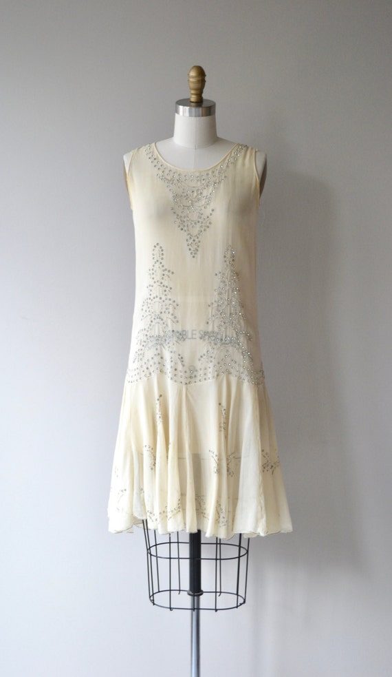 silk 1920s dress