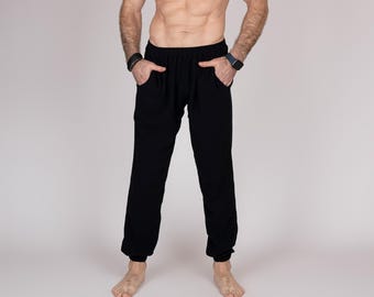 Belgian muslin men's pants. 20 colors. All sizes. - Muslin cotton trousers. Cotton pants for man. Comfy men pants. Natural cotton pants.