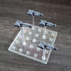 Halo Fleet Battles Stalwart class frigates x4