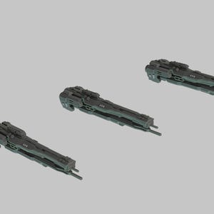 Halo fleet battles compatible Strident class frigates 3 pack