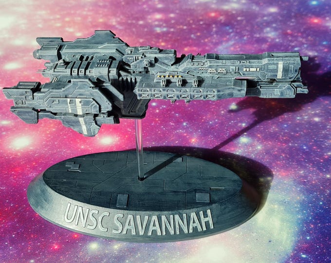 Unsc Ship Models UNSC Paris Class Frigate Display Model - Etsy